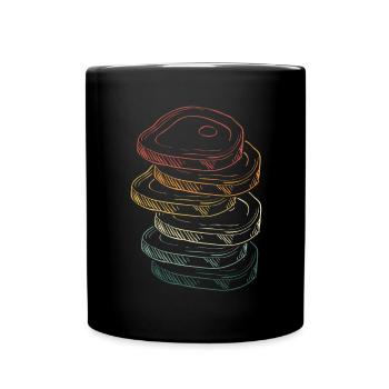 Beef Cooking - Full Colour Mug - black - Front