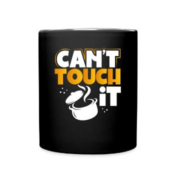 Can't touch the pot - Full Colour Mug - black - Front