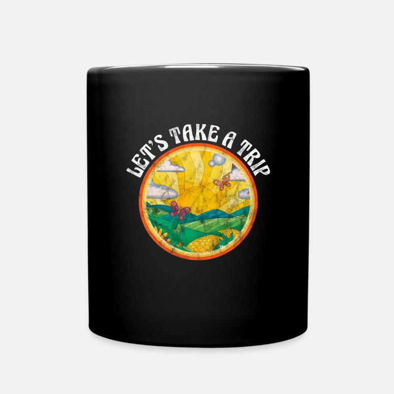Hippie - Mug uni - noir
