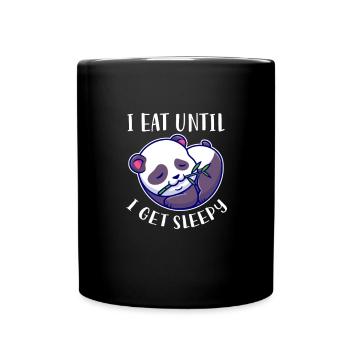 Panda Panda Bear Bear Animal Pandas Gift - Full Colour Mug - black - Front