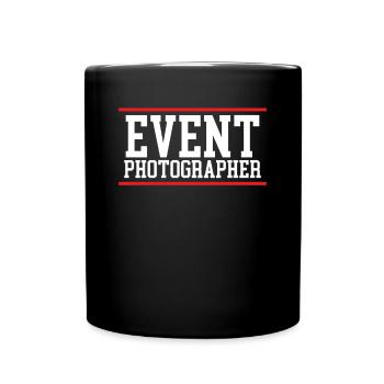 Photographe événementiel - Mug uni - noir - Devant