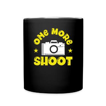 Noch Ein Kamera shooting - Tasse einfarbig - Schwarz - Vorne