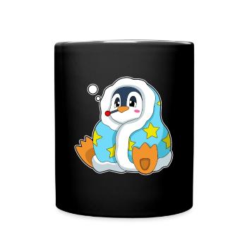 Thermomètre clinique Penguin - Mug uni - noir - Devant