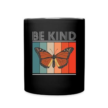 Chemise cadeau Be Child Butterfly - Mug uni - noir - Devant