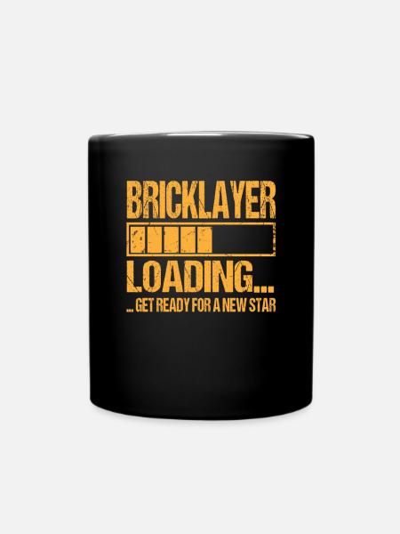 Maurer loading Maurer Ausbildung - Tasse einfarbig - Schwarz