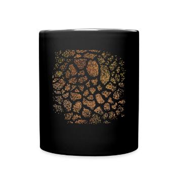 Gifarre Giraffe Fur Safari Costume Replacement Carnival - Full Colour Mug - black - Front