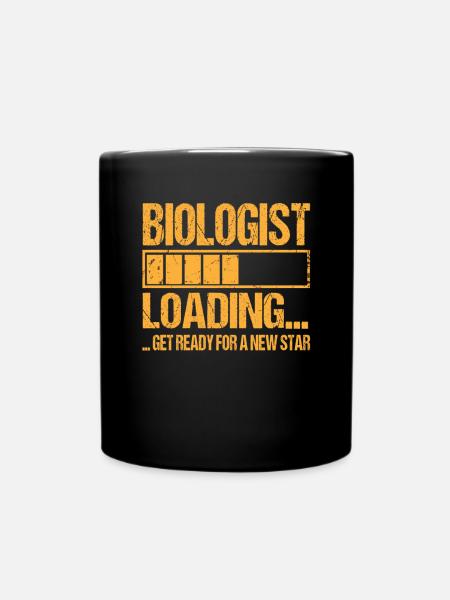 Biologe loading Biologe Ausbildung - Tasse einfarbig - Schwarz