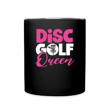 Disc Golf Queen - Full Colour Mug - black - Front