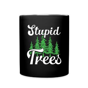 Forest In Disc Golf - Full Colour Mug - black - Front
