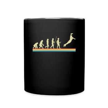 Color development in disc golf - Full Colour Mug - black - Front