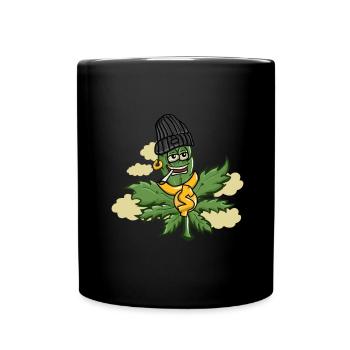 Cannabis - Mug uni - noir - Devant