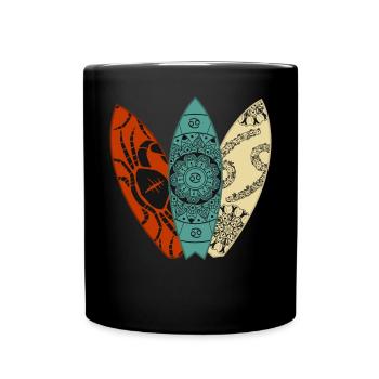 Krebskernkernkernkernkernkernkernkernkernkreis -Su - Tasse einfarbig - Schwarz - Vorne