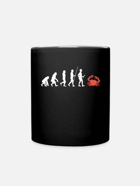 Krebs - Tasse einfarbig - Schwarz