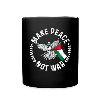Palestine Gift Free Palestine Gaza Strip - Full Colour Mug - black - Front