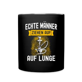 Shisha Gift for Hookah Hookah Hookah Bar Pipe - Full Colour Mug - black - Front