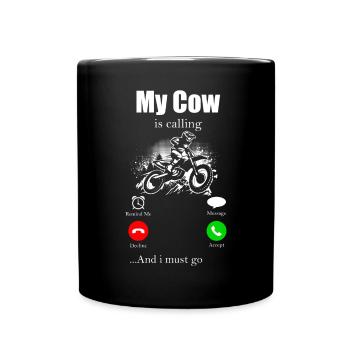 Motocross - Full Colour Mug - black - Front