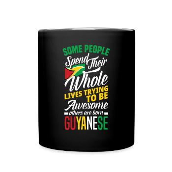 Guyane guyanaise - Mug uni - noir - Devant