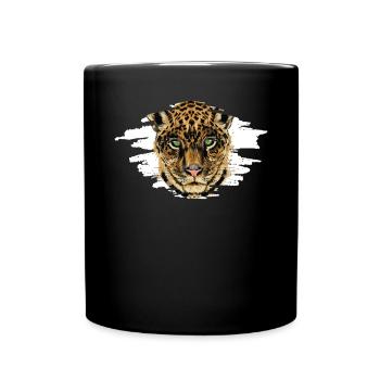Tierhaltung Tierhaltung Tierpfleger Gepard - Tasse einfarbig - Schwarz - Vorne