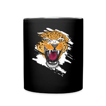 Tierhaltung Tierhaltung Tierpfleger Gepard - Tasse einfarbig - Schwarz - Vorne