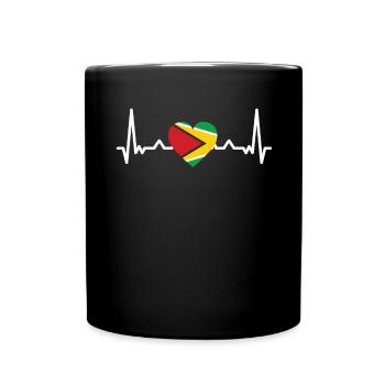 Guyanese Guyana - Full Colour Mug - black - Front