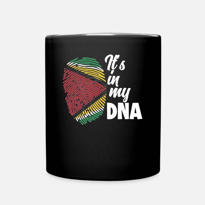 Guyanais c’est la guyane dans mon ADN - Mug uni - noir