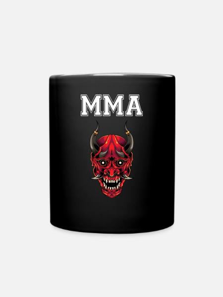 MMA Oni Dämon - Tasse einfarbig - Schwarz