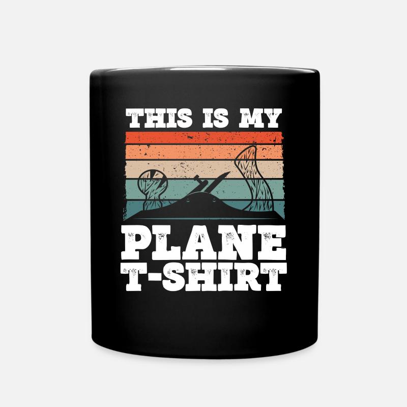 C’est ma chemise de niveau - Mug uni - noir