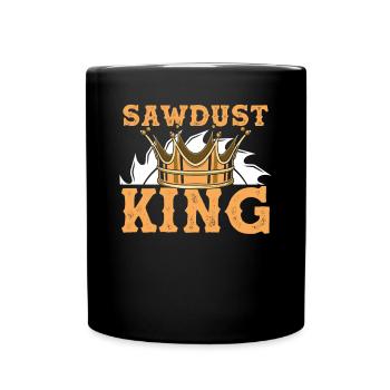 Sawdust King - Full Colour Mug - black - Front