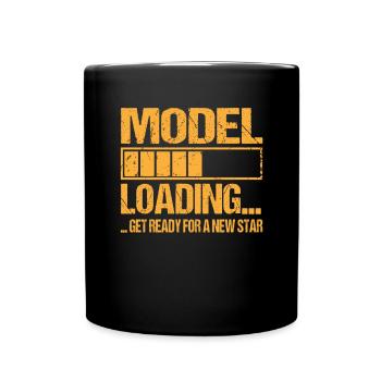 Model loading Model Training - Full Colour Mug - black - Front