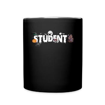 Cadeau de chemise d’Halloween étudiant étudiant - Mug uni - noir - Devant