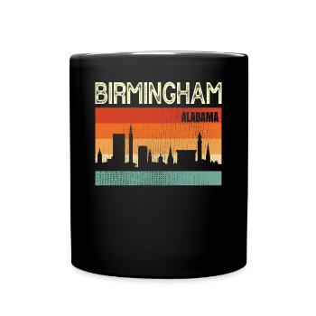 Birmingham, Alabama - Full Colour Mug - black - Front