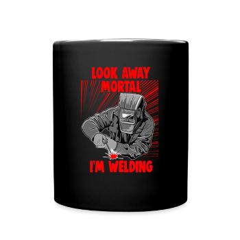 Conception de slogan de soudeur pour les métallurgistes - Mug uni - noir - Devant
