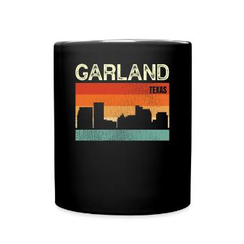 Garland Texas - Full Colour Mug - black - Front