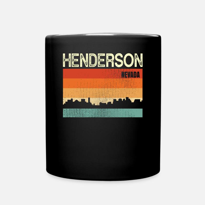 Henderson Nevada - Tasse einfarbig - Schwarz