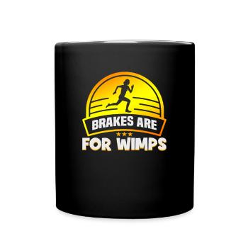 Running Marathon Runner Running - Mug uni - noir - Devant