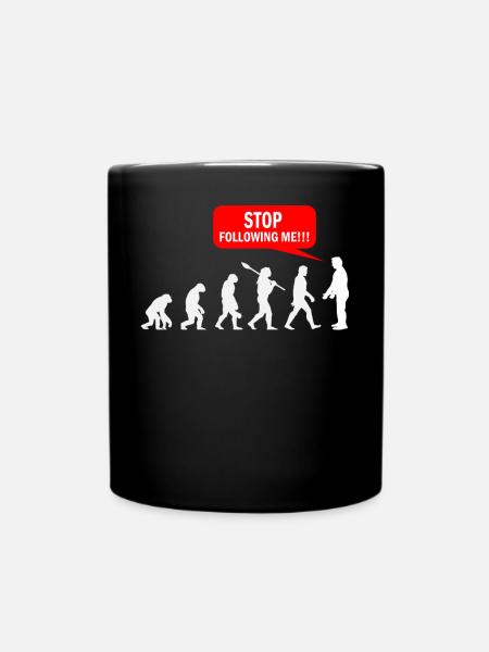 Listen to Me To Follow Review Australopithecines - Full Colour Mug - black