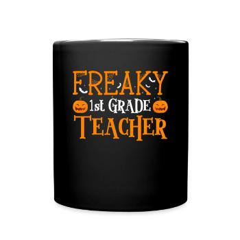 Freaky 1ère année Professeur Shirt Lehrer - Mug uni - noir - Devant