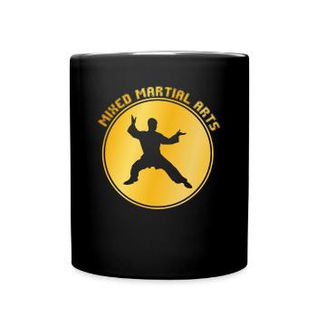Martial arts - Full Colour Mug - black - Front