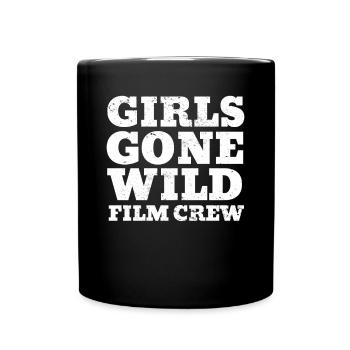 Girls Gone Wild Film Crew Fun Party Costume Funny - Full Colour Mug - black - Front