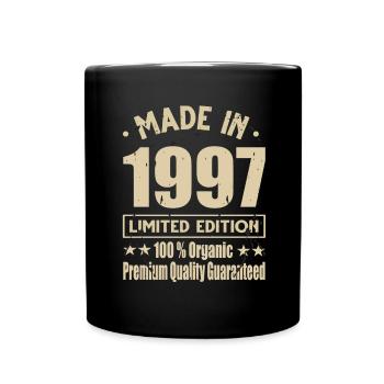 Made in 1997 Vintage Retro Limited Edition - Full Colour Mug - black - Front