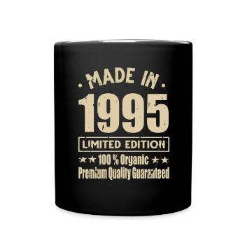 Fabriqué en 1995 Vintage Retro Limited Edition - Mug uni - noir - Devant