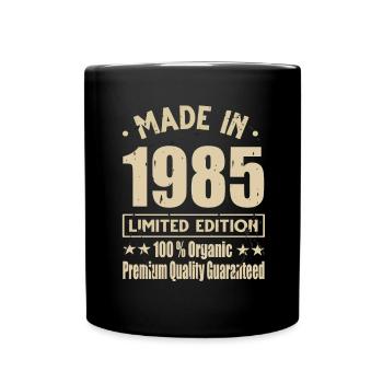 Fabriqué en 1985 Vintage Retro Limited Edition - Mug uni - noir - Devant