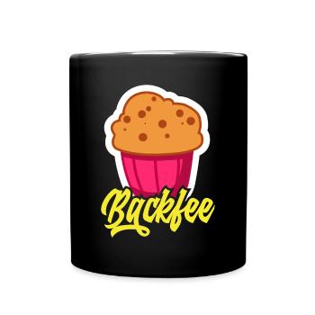 Baking Fairy Funny Baking Baker Gift - Full Colour Mug - black - Front