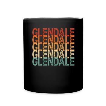 Glendale Arizona - Mug uni - noir - Devant