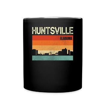 Huntsville Alabama - Tasse einfarbig - Schwarz - Vorne