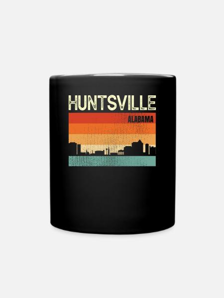 Huntsville Alabama - Tasse einfarbig - Schwarz
