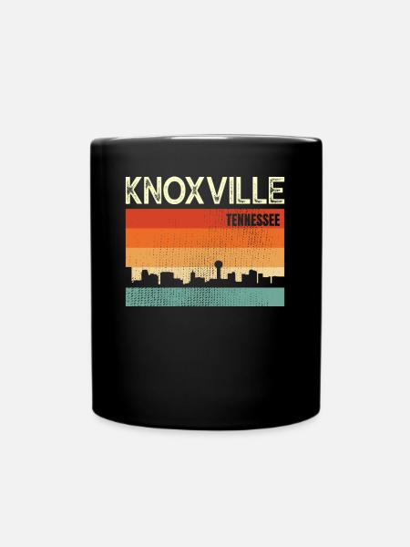 Knoxville Tennessee - Tasse einfarbig - Schwarz