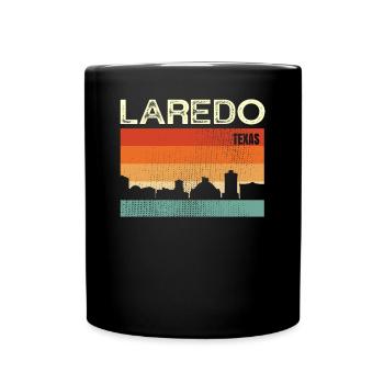 Laredo Texas - Mug uni - noir - Devant