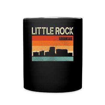Little Rock Arkansas - Mug uni - noir - Devant