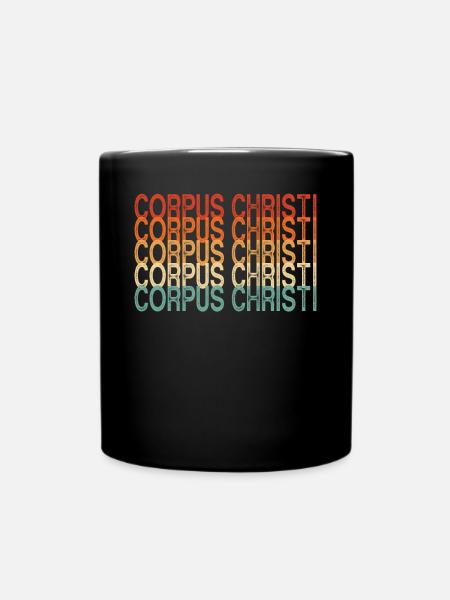 Fronleichnam Texas - Tasse einfarbig - Schwarz